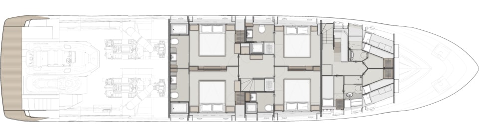 planos - FERRETTI YACHTS - FERRETTI YACHTS 1000 SKYDECK