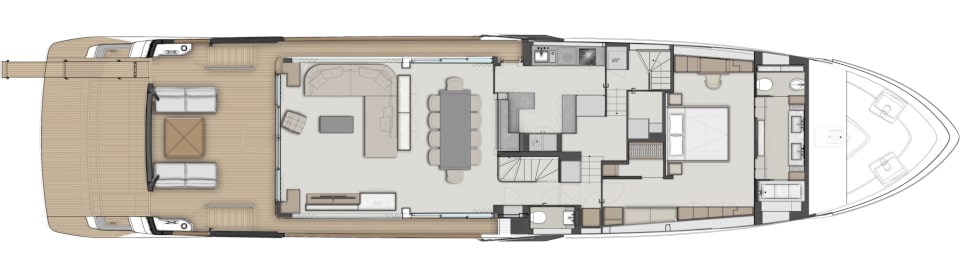 planos - FERRETTI YACHTS - FERRETTI YACHTS 1000 SKYDECK