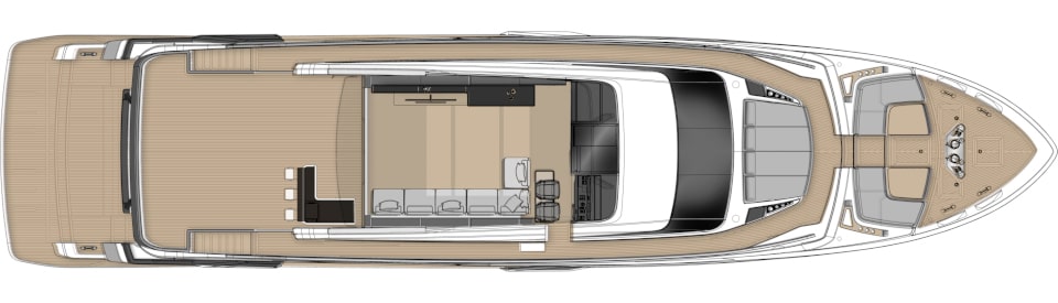 planos - FERRETTI YACHTS - FERRETTI YACHTS 1000 SKYDECK