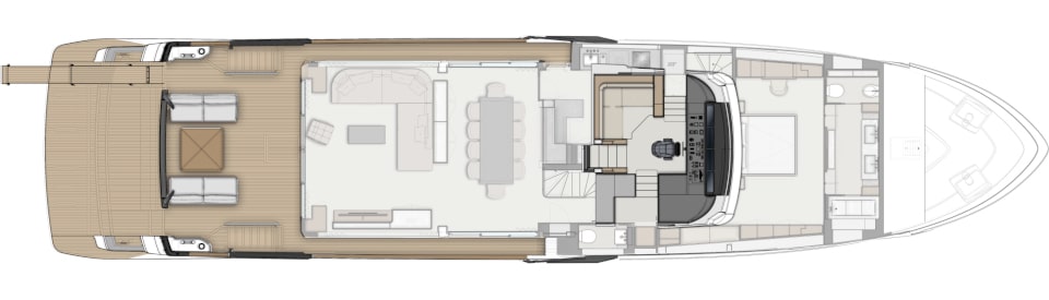 planos - FERRETTI YACHTS - FERRETTI YACHTS 1000 SKYDECK