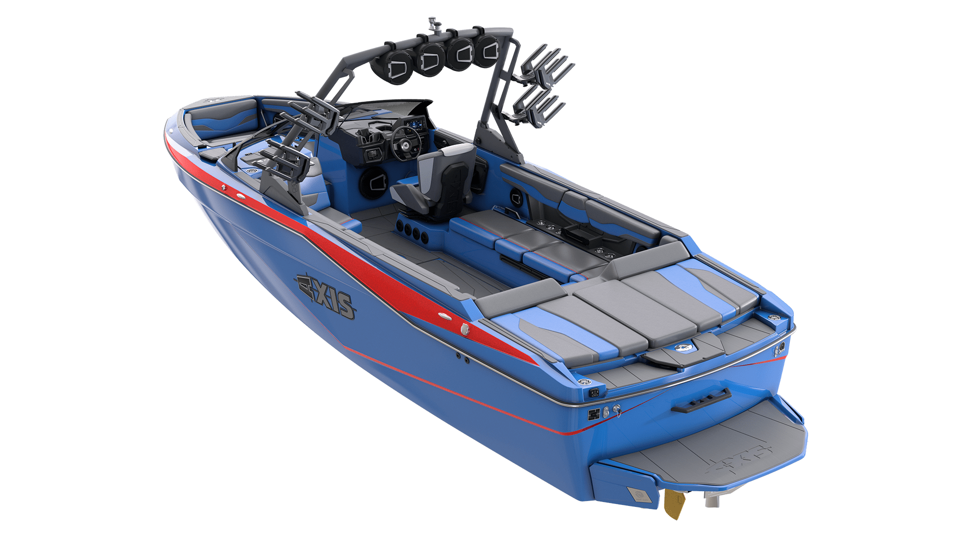planos - AXIS WAKE BOATS - T250