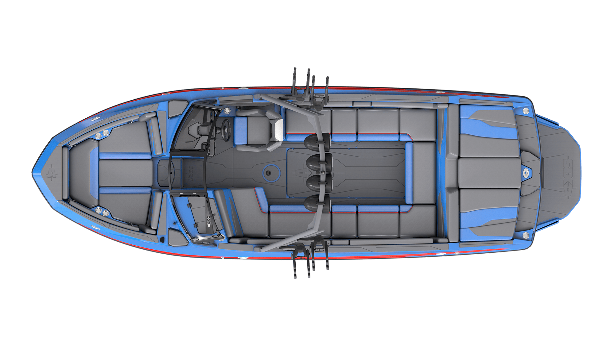 planos - AXIS WAKE BOATS - T250