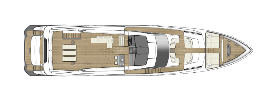 planos - CUSTOM LINE YACHTS - SAETTA 106