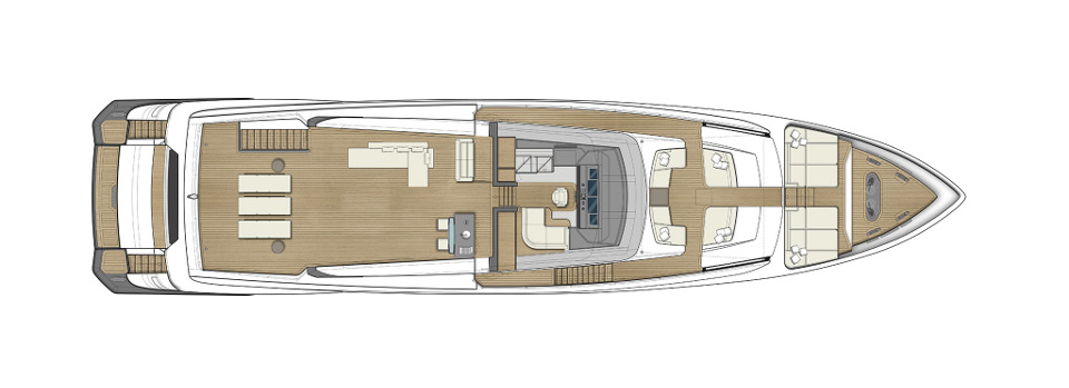 planos - CUSTOM LINE YACHTS - SAETTA 106