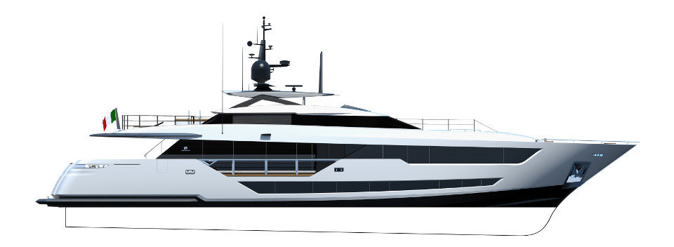 planos - CUSTOM LINE YACHTS - SAETTA 120