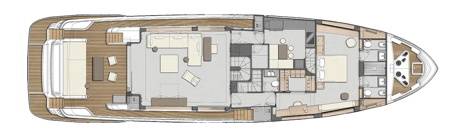 planos - CUSTOM LINE YACHTS - NAVETTA 30