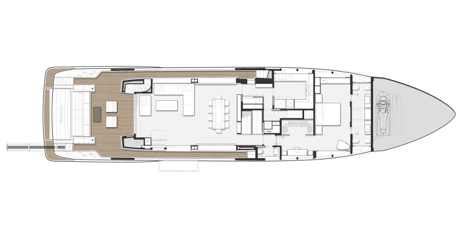planos - CUSTOM LINE YACHTS - NAVETTA 33