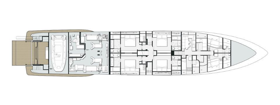 planos - CUSTOM LINE YACHTS - NAVETTA 42