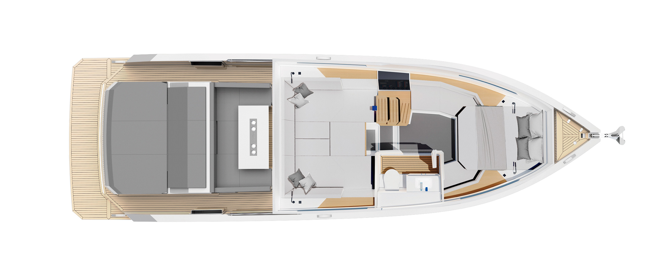 planos - DE ANTONIO YACHTS - D36 OPEN