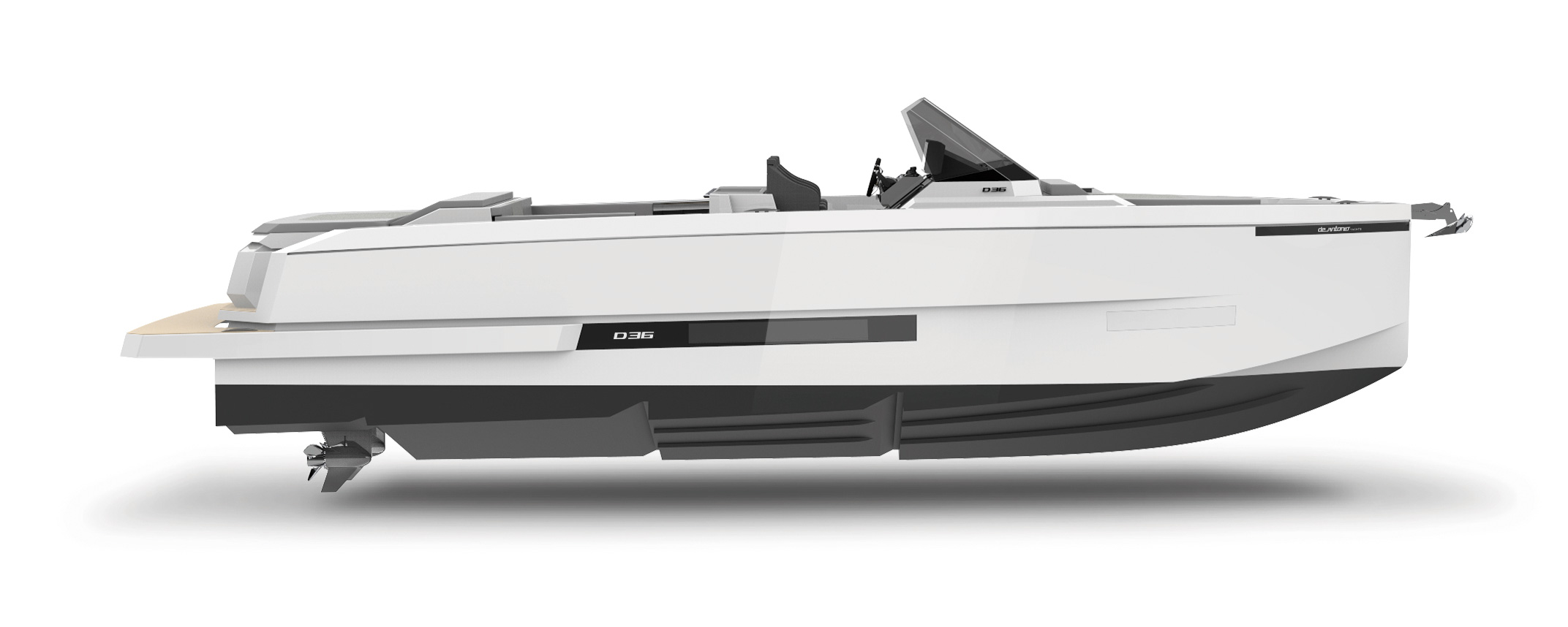 planos - DE ANTONIO YACHTS - D36 OPEN