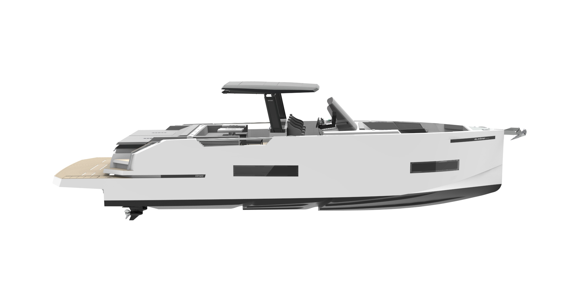 planos - DE ANTONIO YACHTS - D50 OPEN