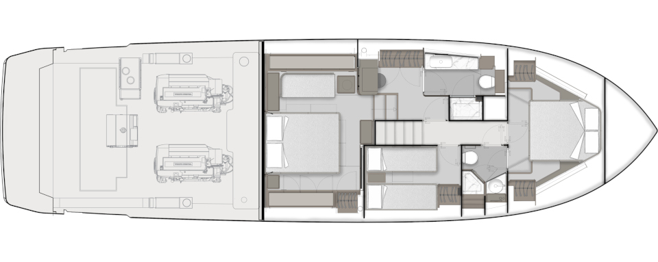 planos - FERRETTI YACHTS - FERRETTI YACHTS 580