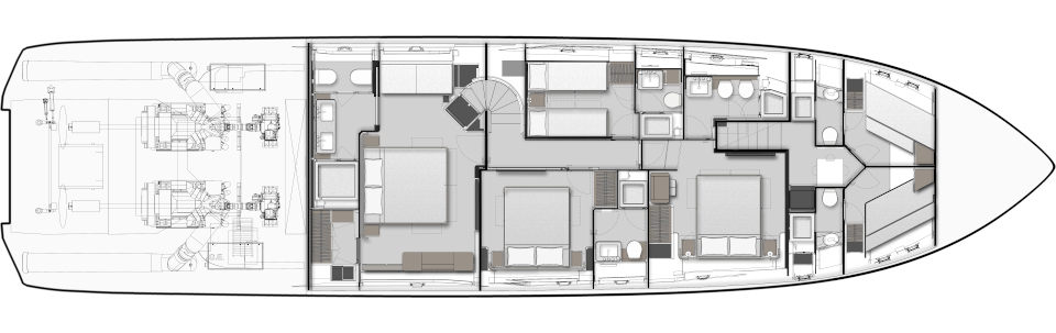 planos - FERRETTI YACHTS - FERRETTI YACHTS 860