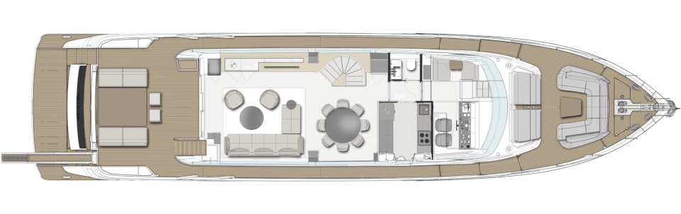 planos - FERRETTI YACHTS - FERRETTI YACHTS 860