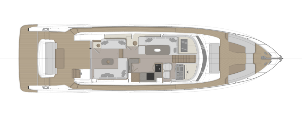 planos - FERRETTI YACHTS - FERRETTI YACHTS 670 NEW