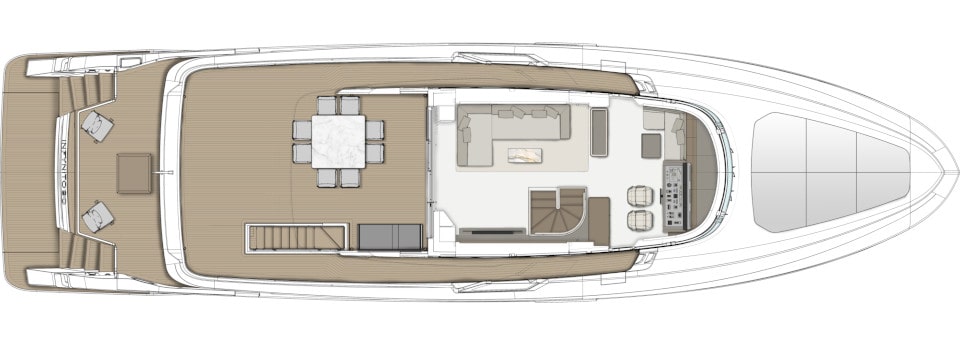 planos - FERRETTI YACHTS - INFYNITO 90