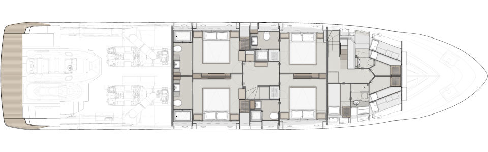 planos - FERRETTI YACHTS - FERRETTI YACHTS 1000
