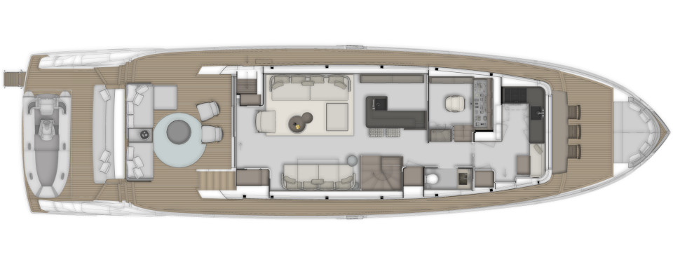 planos - FERRETTI YACHTS - INFYNITO 80 NEW