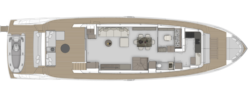 planos - FERRETTI YACHTS - INFYNITO 80 NEW