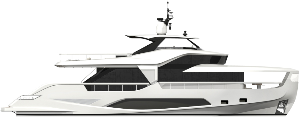 planos - FERRETTI YACHTS - INFYNITO 80 NEW