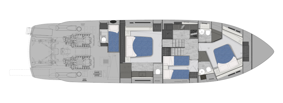 planos - PERSHING YACHTS - 6X