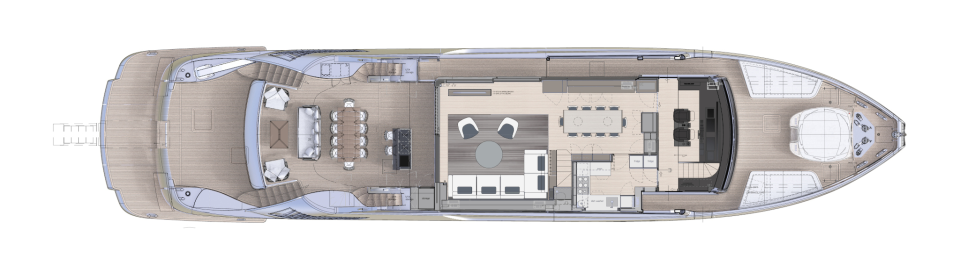 planos - PERSHING YACHTS - GTX116