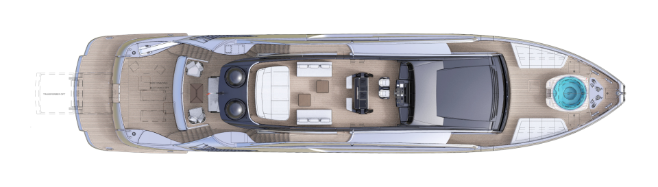 planos - PERSHING YACHTS - GTX116