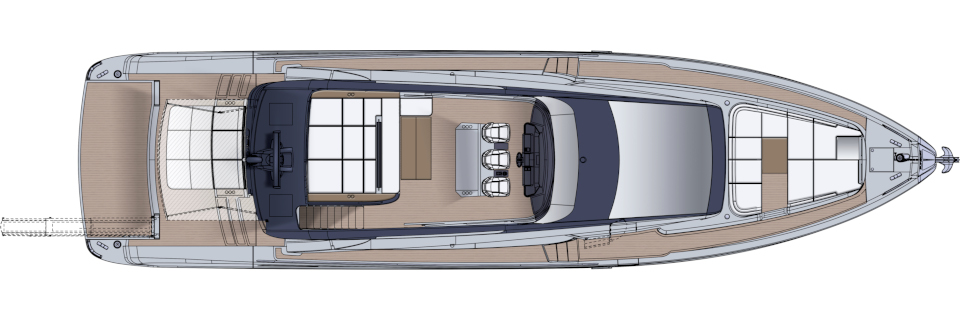 planos - PERSHING YACHTS - GTX70 Project
