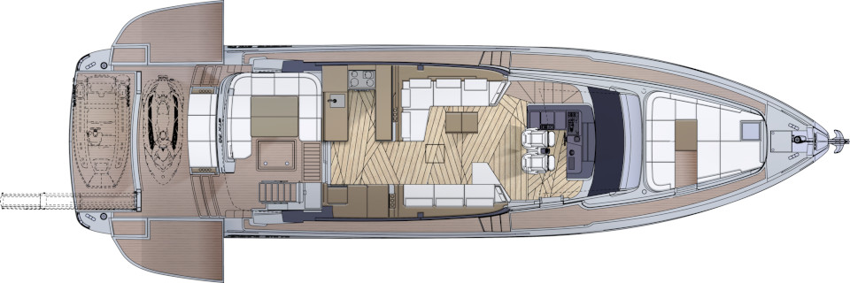 planos - PERSHING YACHTS - GTX70 Project