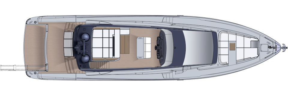 planos - PERSHING YACHTS - GTX70 Project