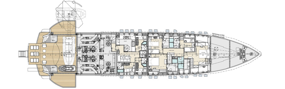 planos - PERSHING YACHTS - 140