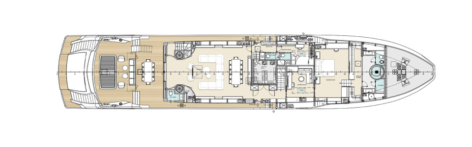planos - PERSHING YACHTS - 140