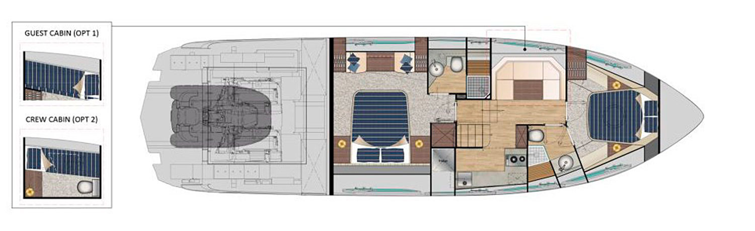 planos - PERSHING YACHTS - 5X
