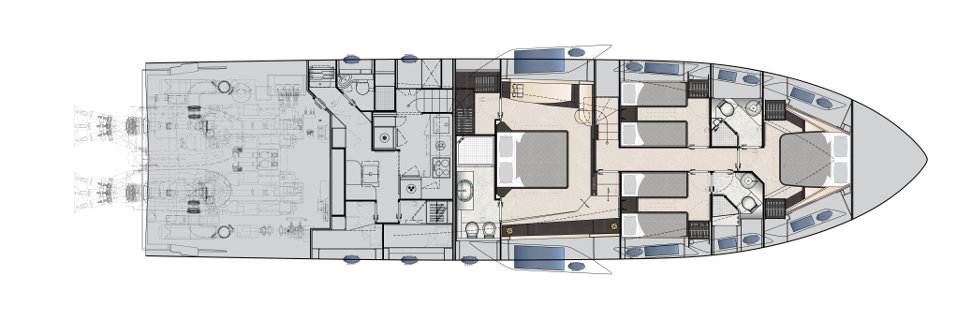 planos - PERSHING YACHTS - 8X