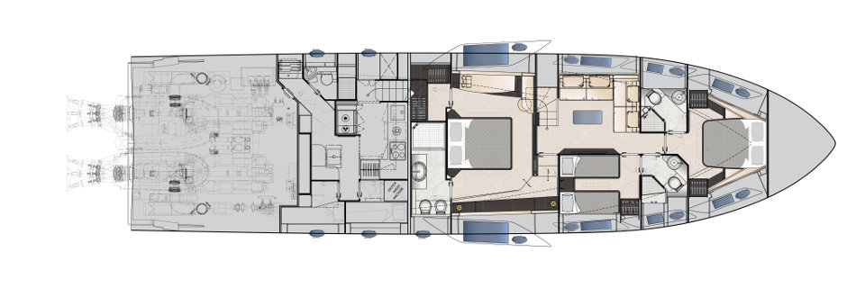 planos - PERSHING YACHTS - 8X