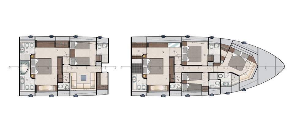 planos - PERSHING YACHTS - 9X