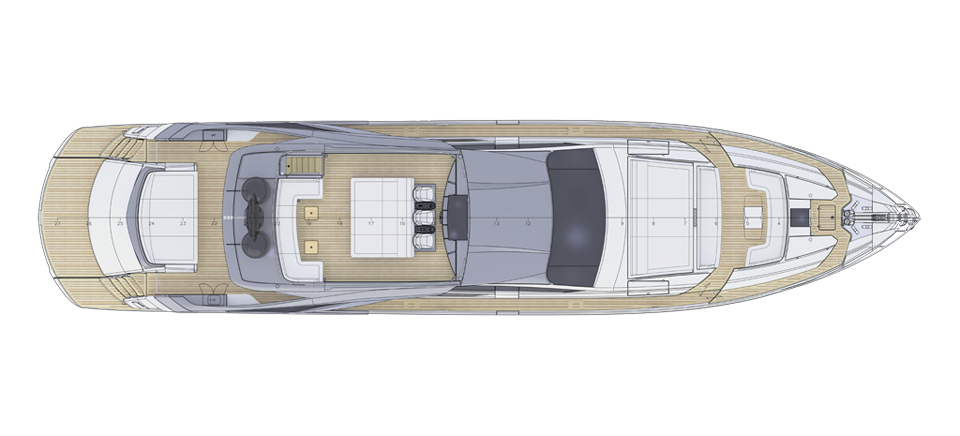 planos - PERSHING YACHTS - 9X