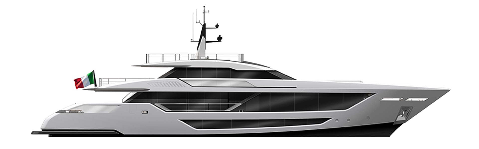 planos - CUSTOM LINE YACHTS - SAETA 128´PROJECT